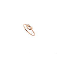 ROSE GOLD KNOT RING