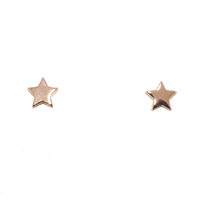 ROSE GOLD SMALL STAR STUDS