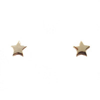 YELLOW GOLD SMALL STAR STUDS