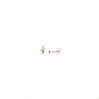 ROSE GOLD SMALL HEART STUDS