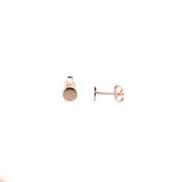 ROSE GOLD SMALL DISC STUDS