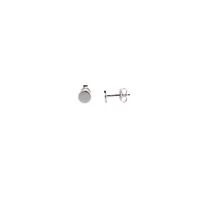 STERLING SILVER SMALL DISC STUDS