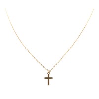 ROSE GOLD CROSS NECKLACE