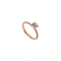 ROSE GOLD PAVE BAND WITH CZ