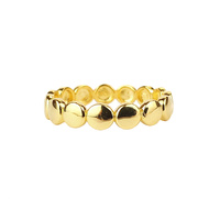 YELLOW GOLD CIRCLE RING