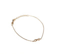 ROSE GOLD THIN INFINITY BRACELET