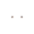 ROSE GOLD 6mm CLAW SET CZ STUDS