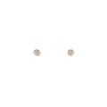 ROSE GOLD SMALL CUBIC ZIRCONIA CLUSTER STUDS