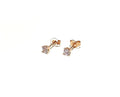 ROSE GOLD SMALL CZ STUDS