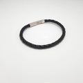 THIN LEATHER BRACELET BLACK