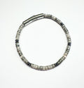SANTO GREY JASPER BEADED BRACELET