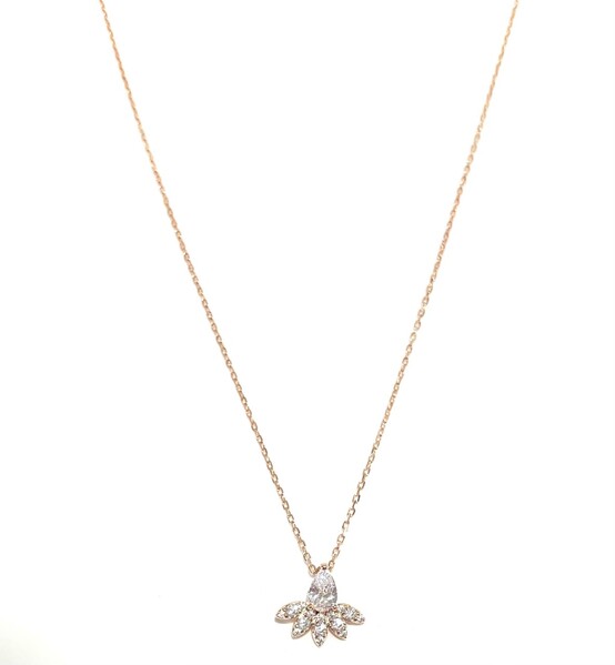 ROSE GOLD PETAL NECKLACE