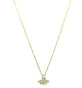 YELLOW GOLD PETAL NECKLACE