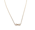 ROSE GOLD THIN INFINITY NECKLACE