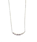 SANTO S/SIL CZ BRANCH NECKLACE