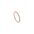 ROSE GOLD CZ BAND RING