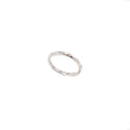 STERLING SILVER SCATTERED CZ RING